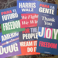DNC Evanston Signage (Shipping Available!)