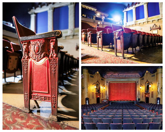 Music Box Theatre Seating Salvage 2024
