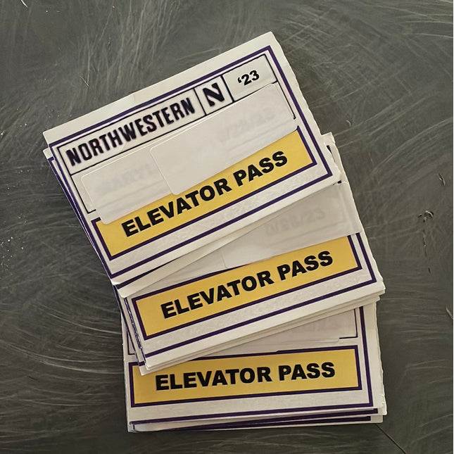Elevator Pass - Northwestern Ryan Field