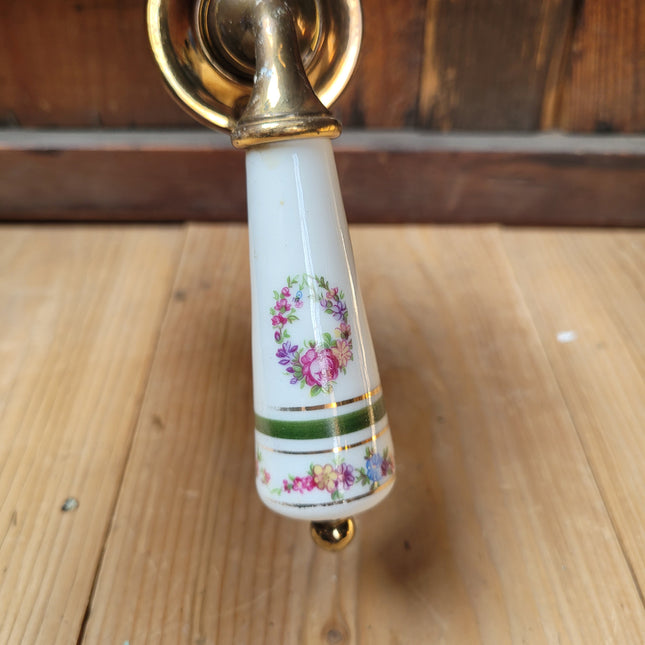 Antique White Porcelain Door Lever